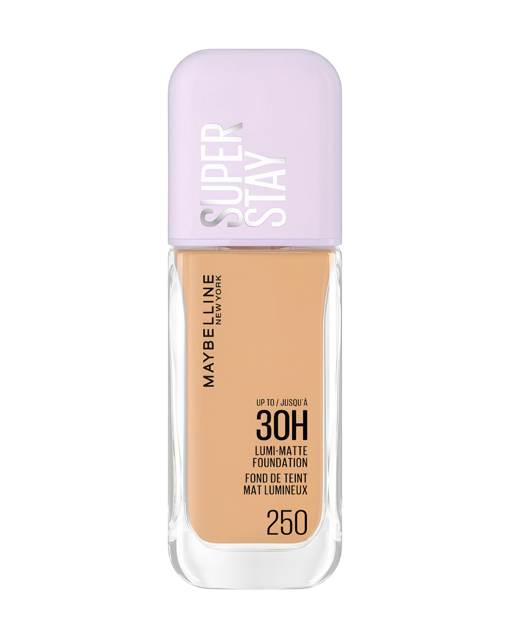 Frasco de la base líquida Maybelline Lumi-Matte