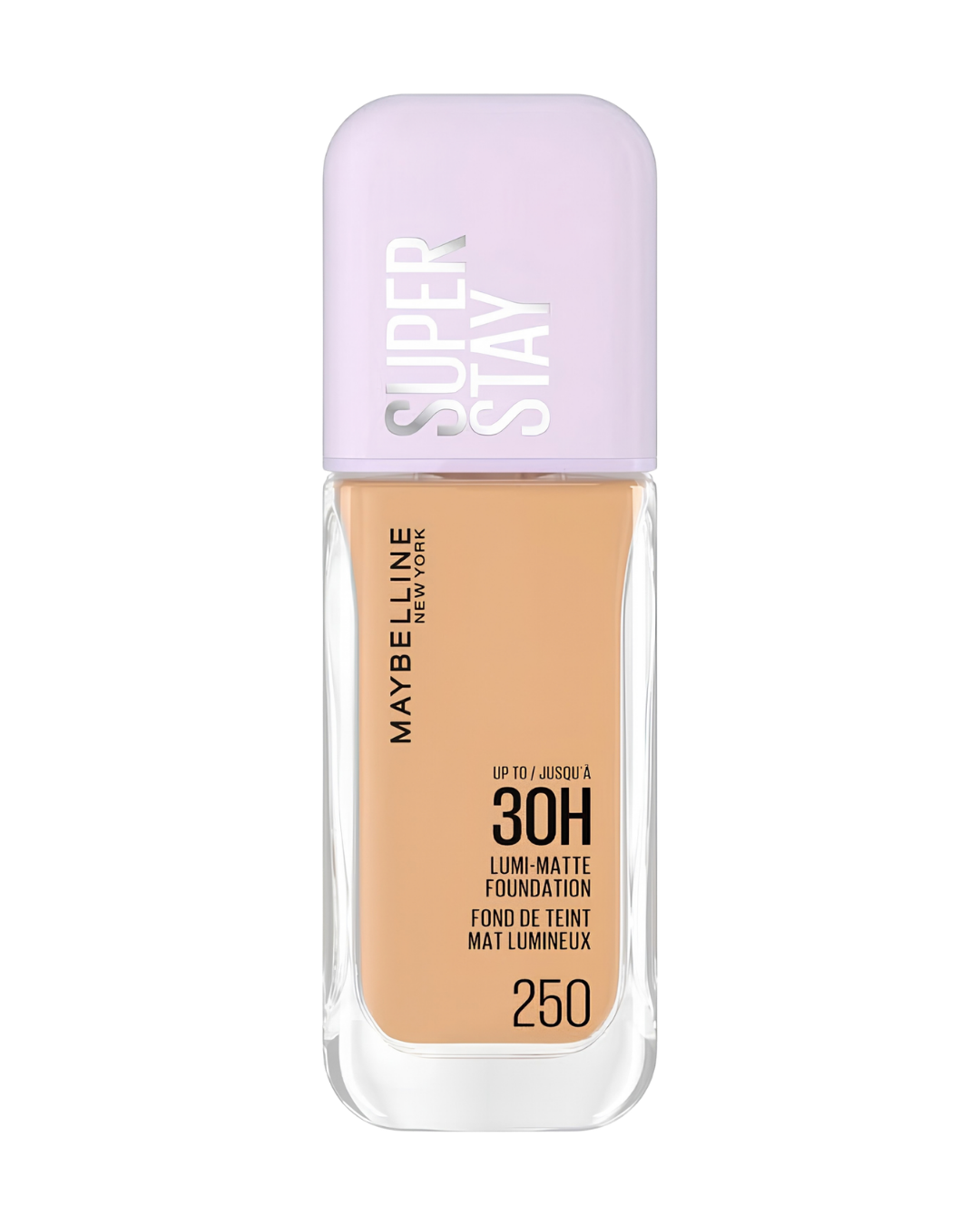 Frasco de la base líquida Maybelline Lumi-Matte