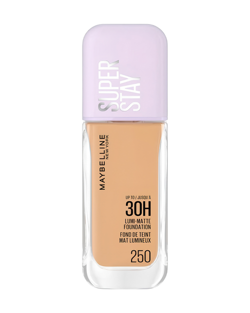 Frasco de la base líquida Maybelline Lumi-Matte